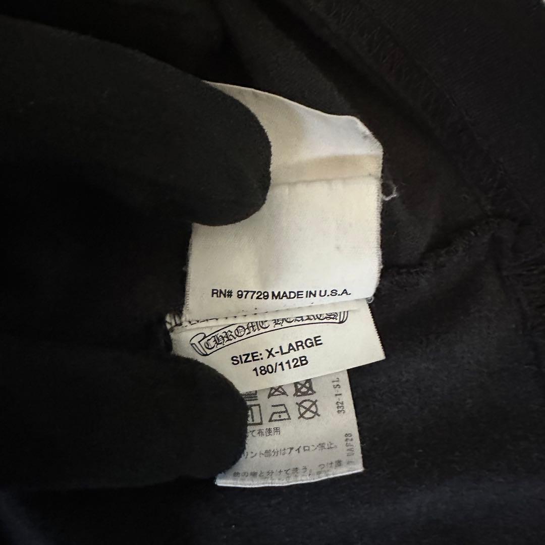 希少 鑑定済み国内正規品 CHROME HEARTSファイヤーパターン ロンT