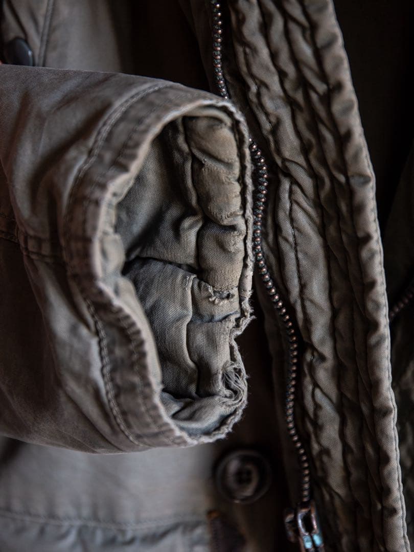 ジャケット・アウター 1980s us airforce n-3b flight jacket n3b