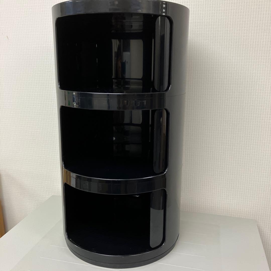 カルテル kartell COMPONIBILI コンポニビリ 3段　ブラック