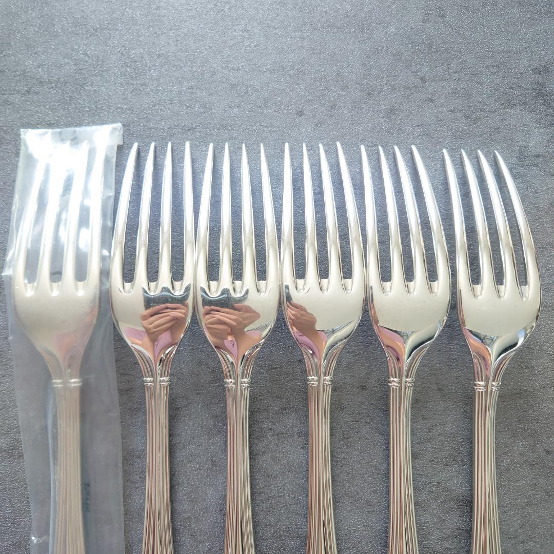 希少 美品 クリストフル オセアナ テーブルフォーク 未開封含む 6点
