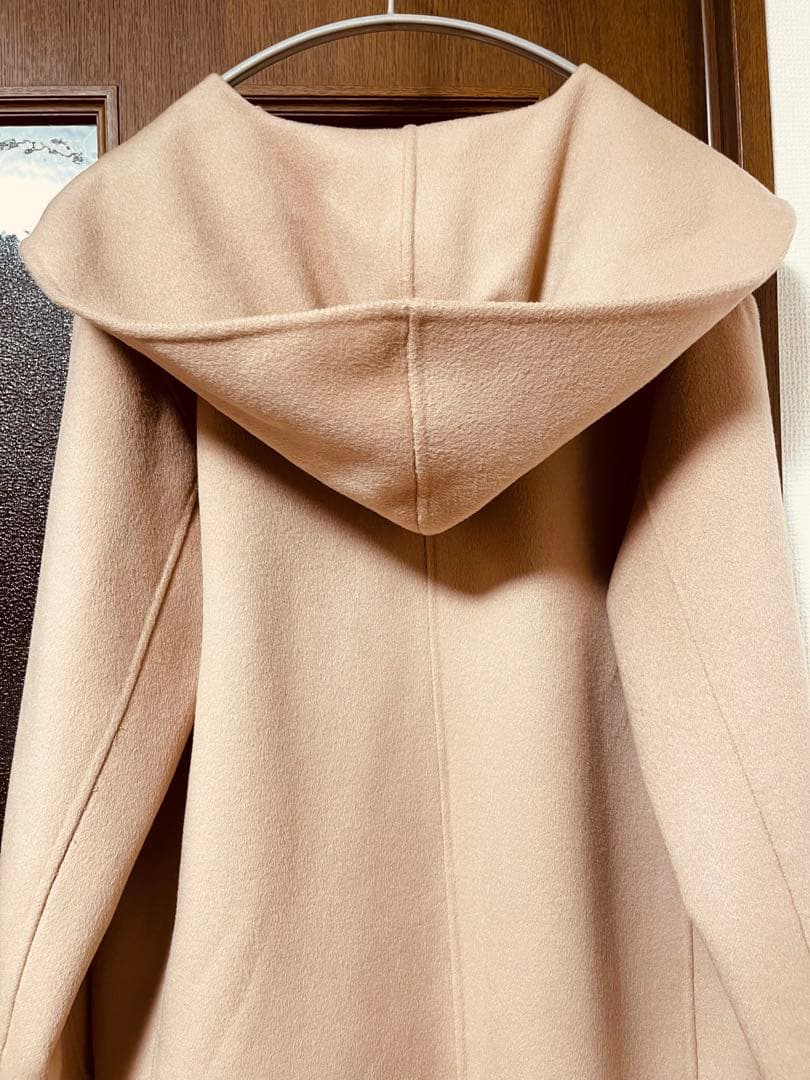 ⭐️今季試着のみ⭐️プラステ⭐️ウールブレンドリバーフーディーロングコート⭐️XS