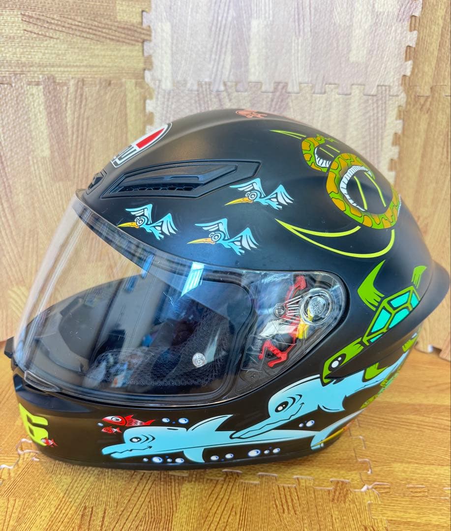 週末セール❣❣agv k1 クリアーシールド　ヘルメット　S
