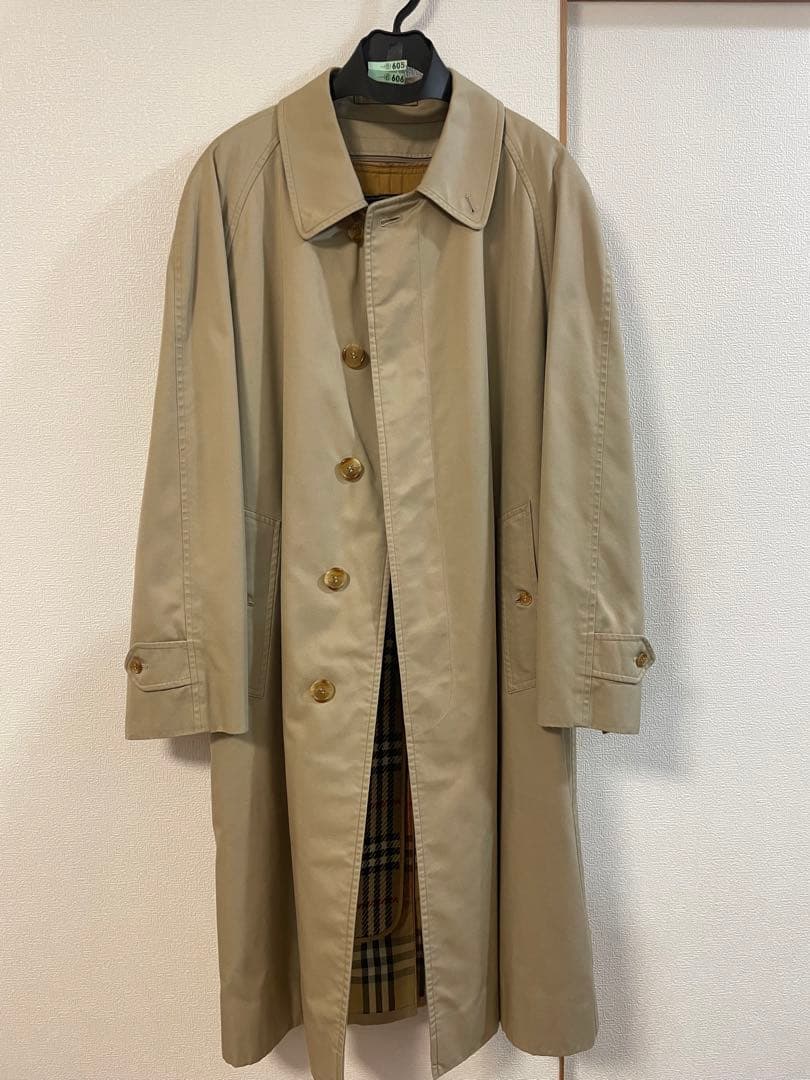 Burberrys バーバリー ステンカラーコート ライナー付　サイズＭ
