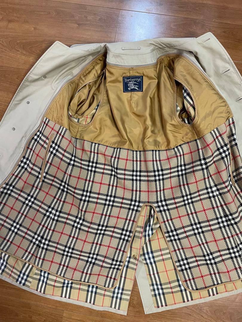 Burberrys バーバリー ステンカラーコート ライナー付　サイズＭ