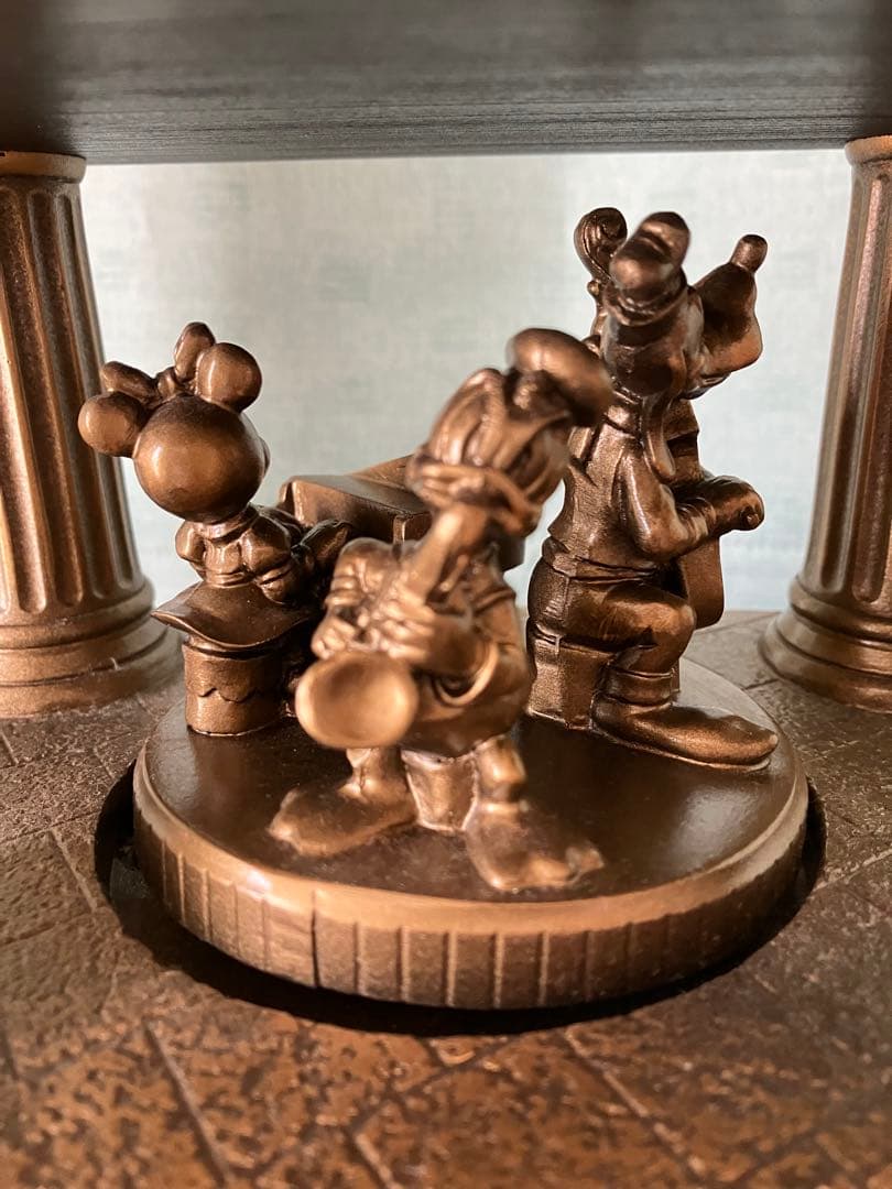 【非売品】ディズニーオーケストラー ブロンズ像 オルゴール 第一生命 希少 貴重