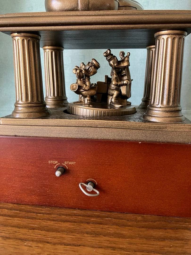 【非売品】ディズニーオーケストラー ブロンズ像 オルゴール 第一生命 希少 貴重