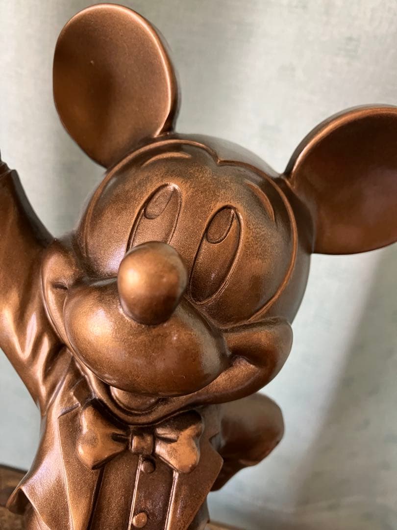 【非売品】ディズニーオーケストラー ブロンズ像 オルゴール 第一生命 希少 貴重