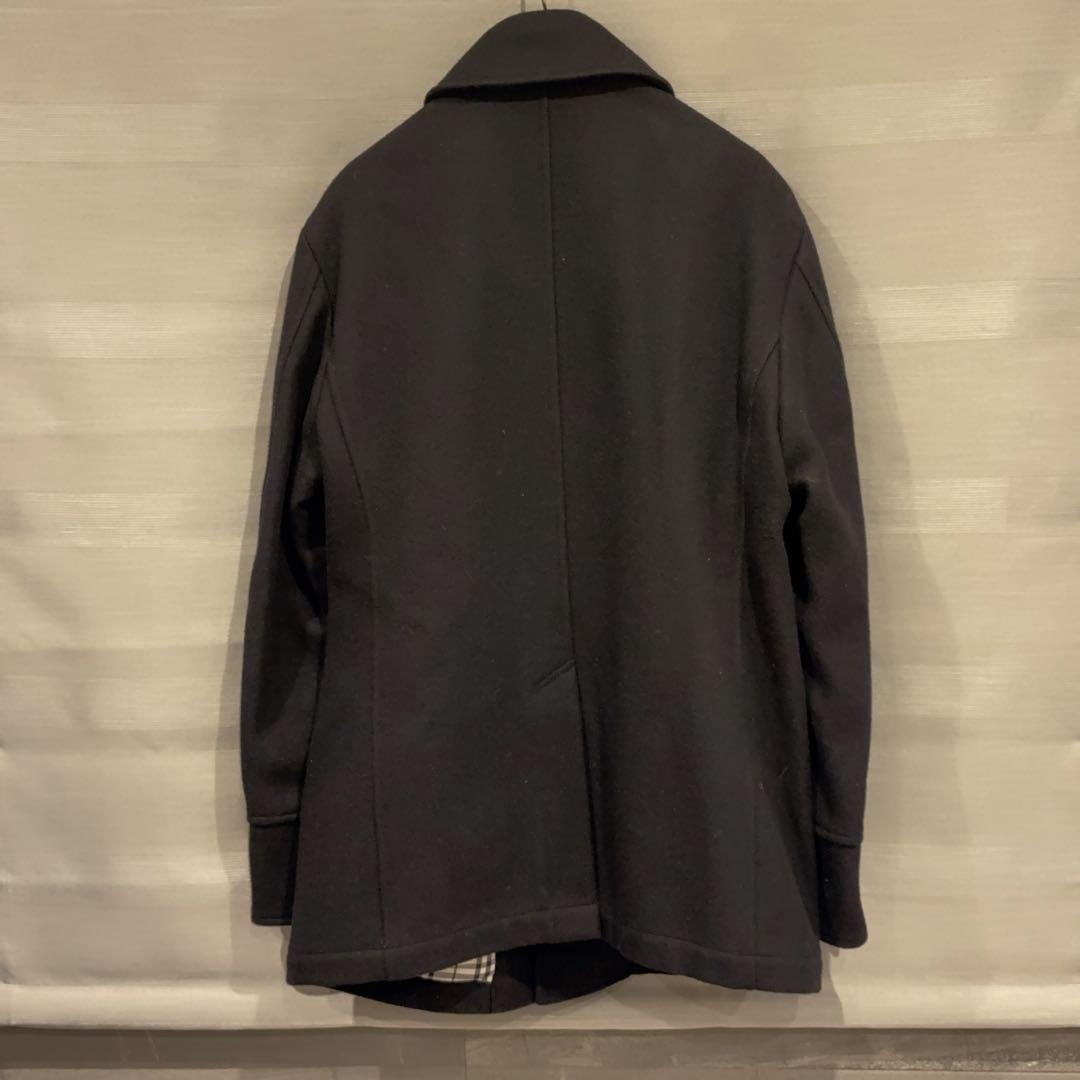 極美品 BURBERRY BLACK LABEL ステンカラーコート黒 L
