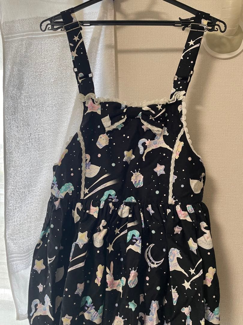 Angelic pretty サロペット リボン