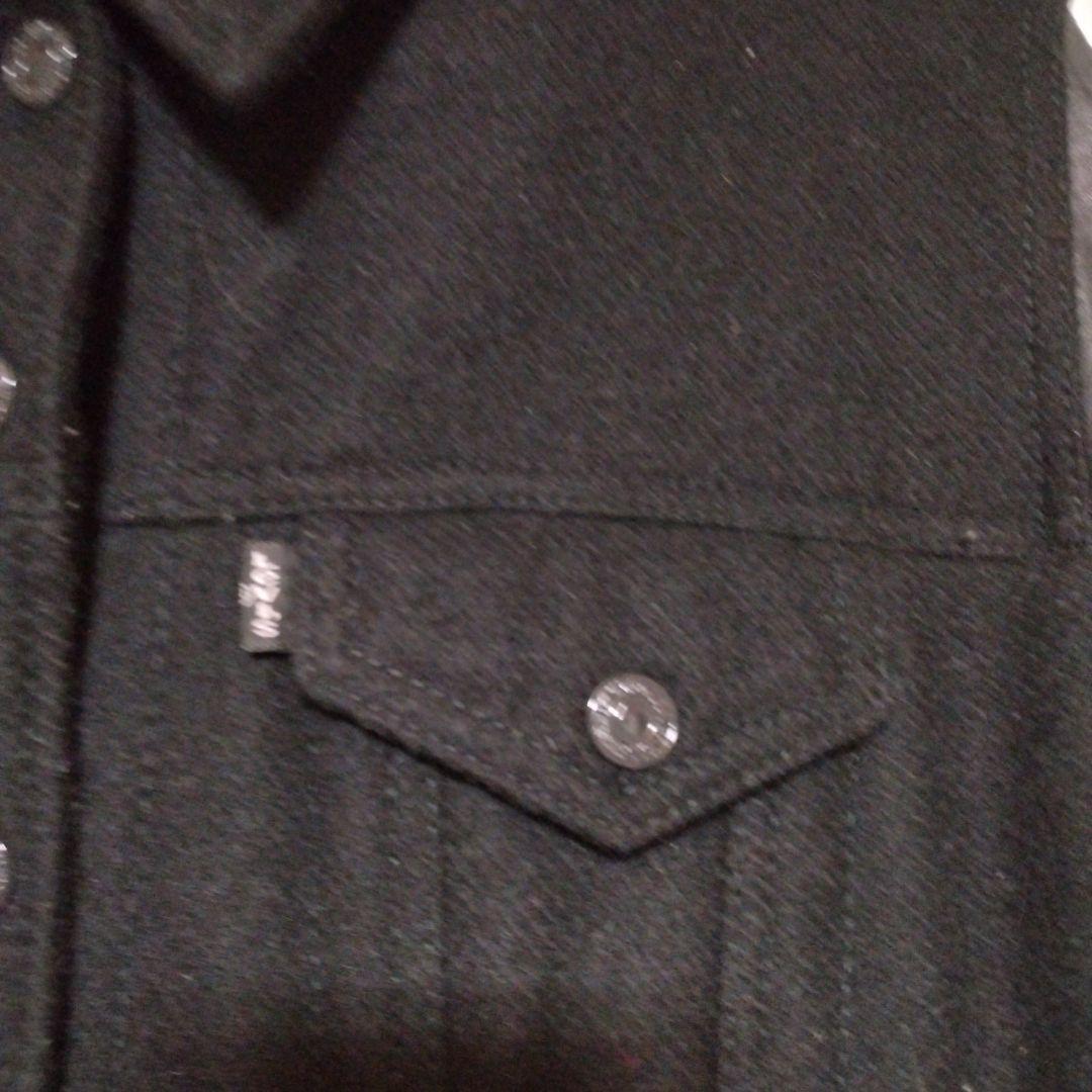 ウールレザーシングルライダースジャケット