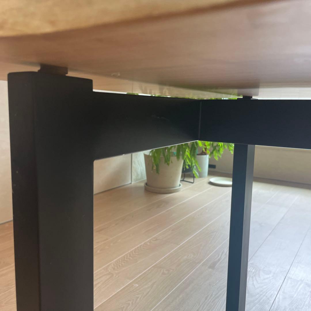 無垢材 一枚板　ダイニングテーブル　70〜75cm ×137cm ×高さ70cm