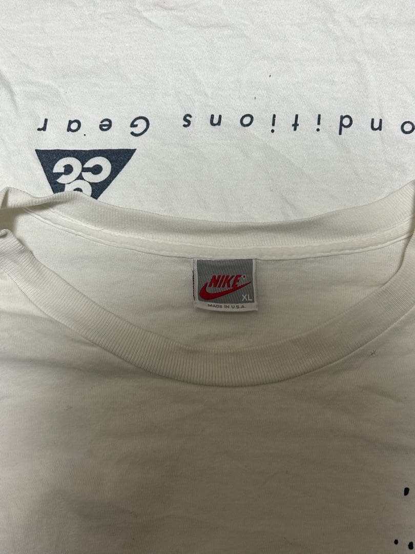 激レア 90s USA製NIKE ACG 銀タグ tシャツ