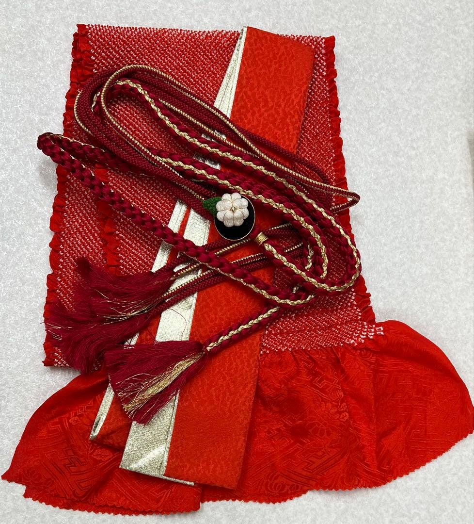 振り袖　フルセット　別誂長襦袢　成人式　金彩加工　刺繍入り　結婚式　737