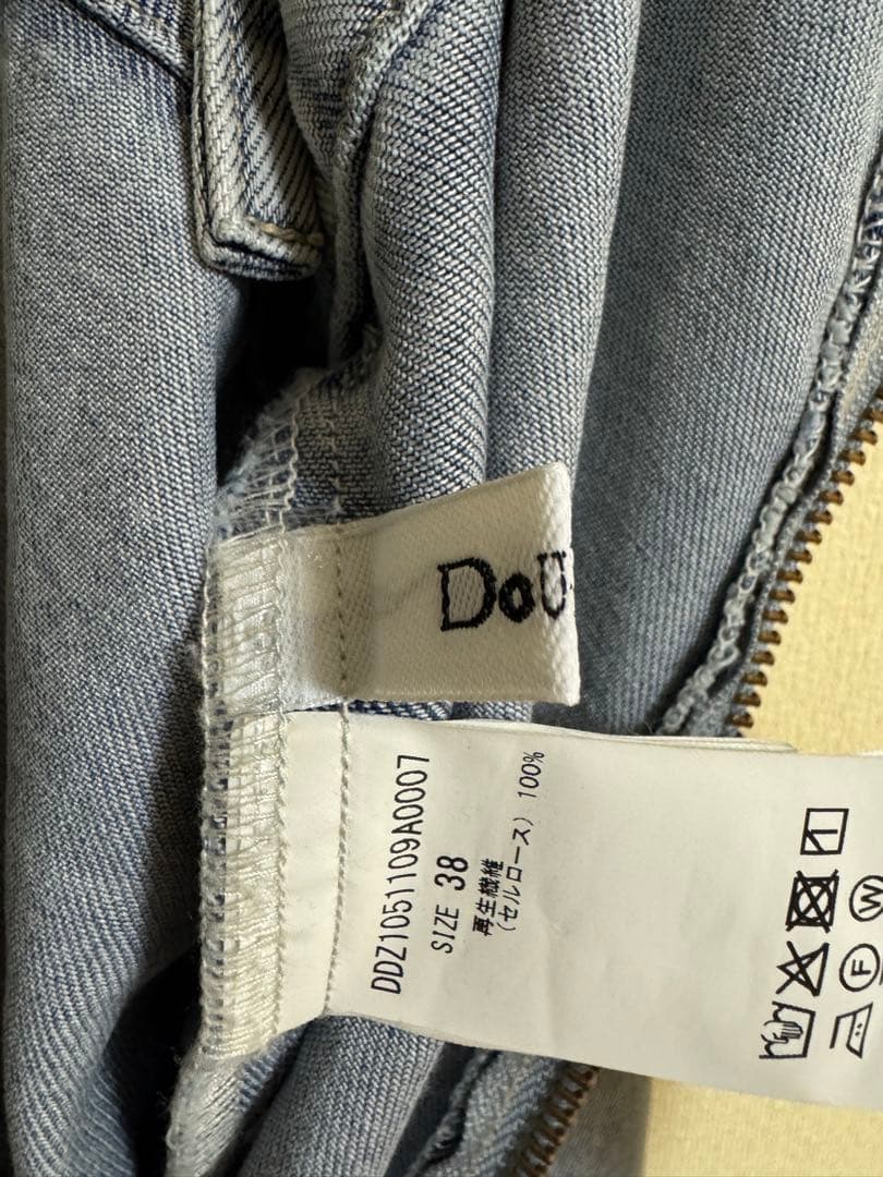 DouDou ドゥドゥ　デニムジャンスカ　38