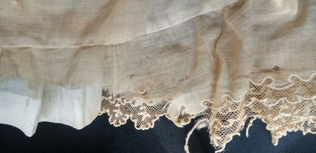 全長約58ⅽⅿ　100年前 アーモンドマルセル1894 ビスクドール 抱き人形