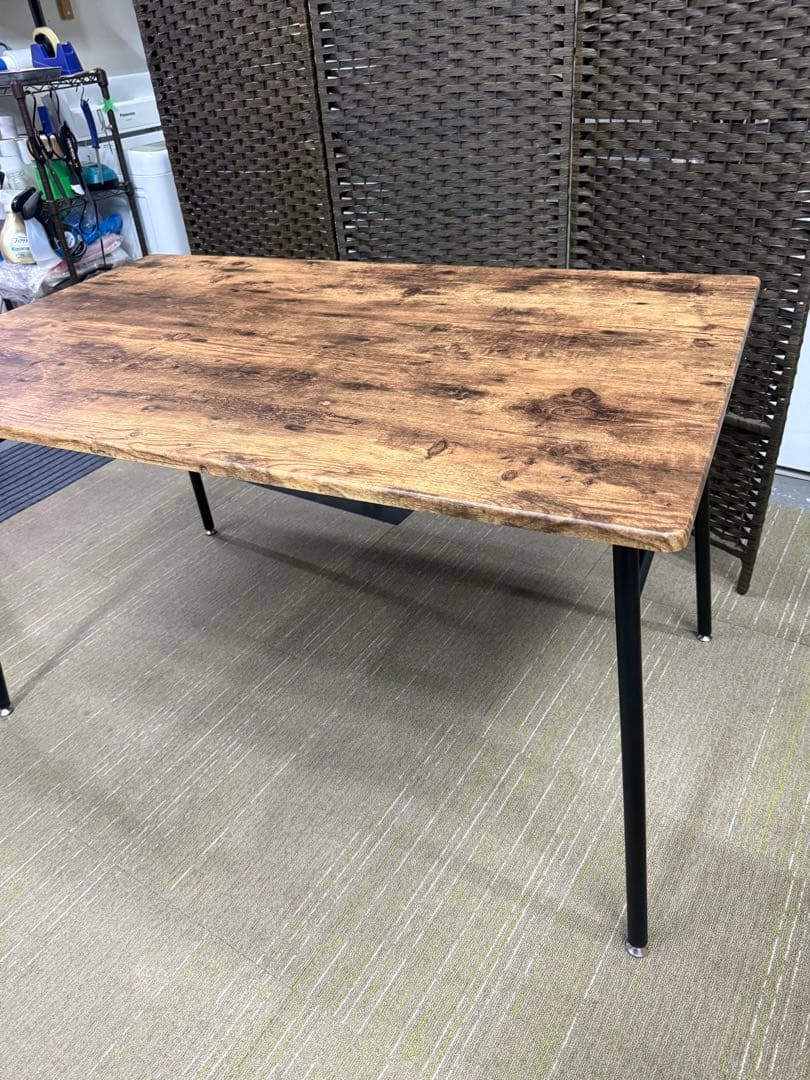 【超美品】【完成品】不二貿易　ダイニングテーブル　ナビア　12075 51810