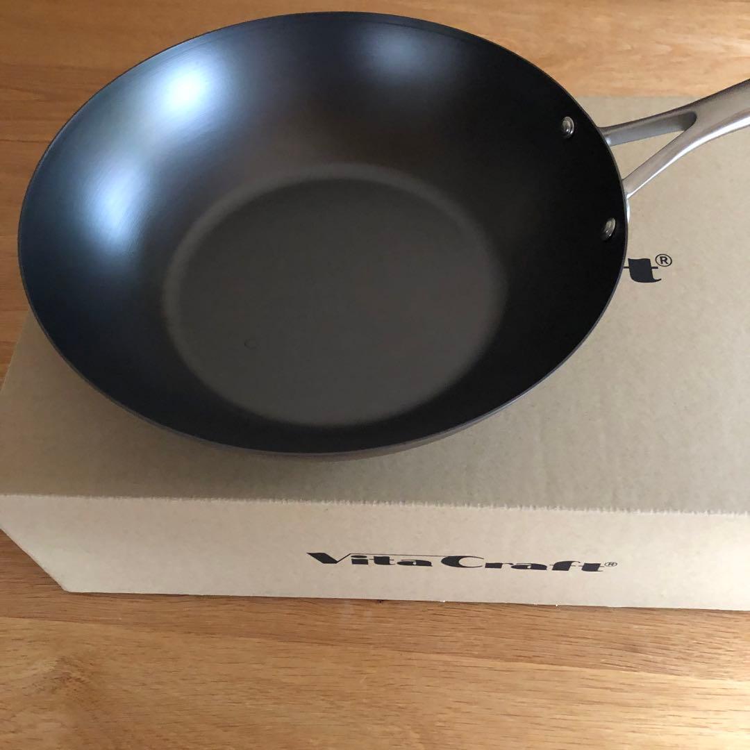 即日発送！VitaCraft スーパー鉄　ウォックパン　28cm No.2006