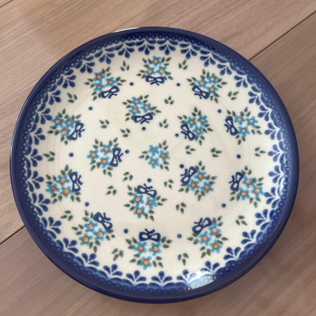 ポーリッシュポタリー ポーランド食器VENA社プレート 17センチ ブーケ マグ