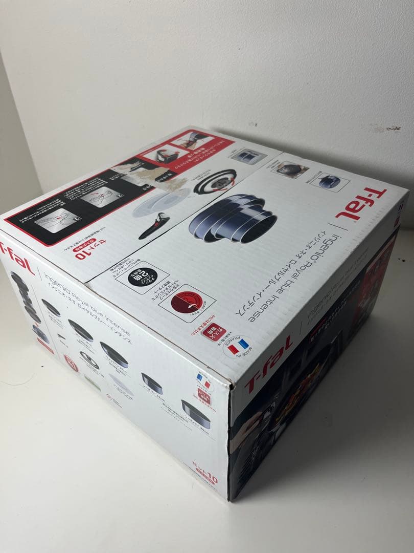【新品未使用】T-fal ロイヤルブルー・インテンス セット10 L43791