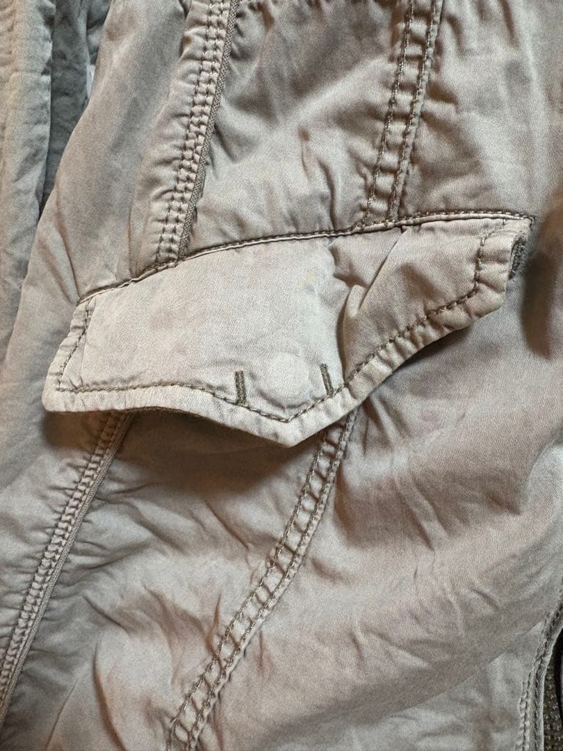 goa ビッグフードミリタリージャケット