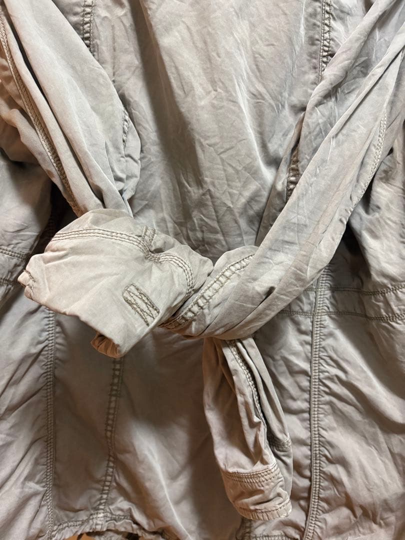 goa ビッグフードミリタリージャケット