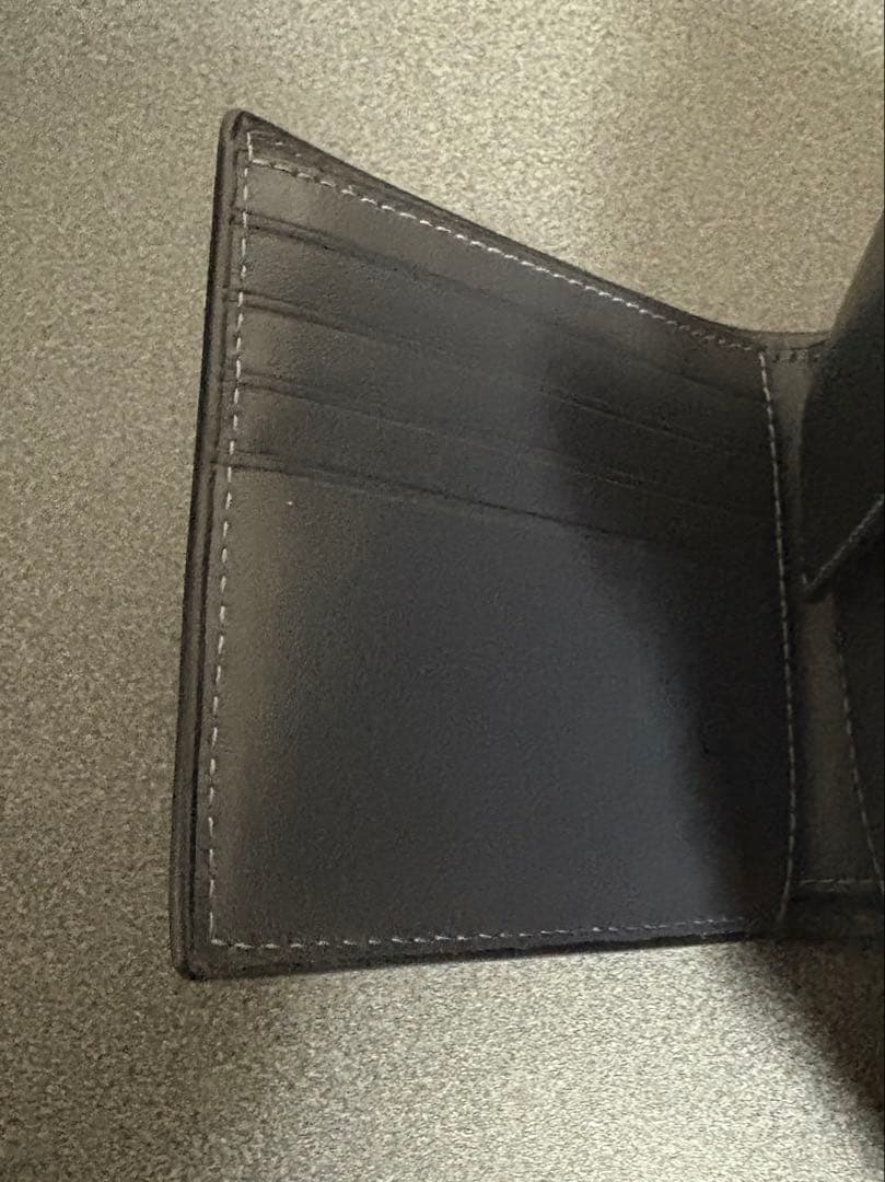 COACH　折財布　牛革クロコダイル型押し　新品未使用