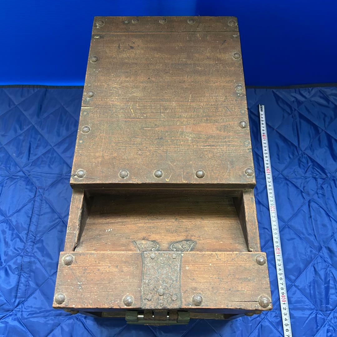 蔵出品⑤ 賽銭箱 銭函 銭箱 木製 工芸品 アンティーク