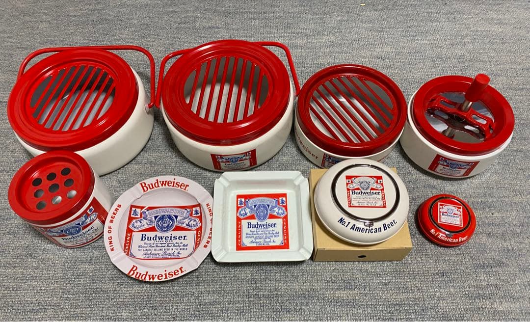 【Budweiser】灰皿8個