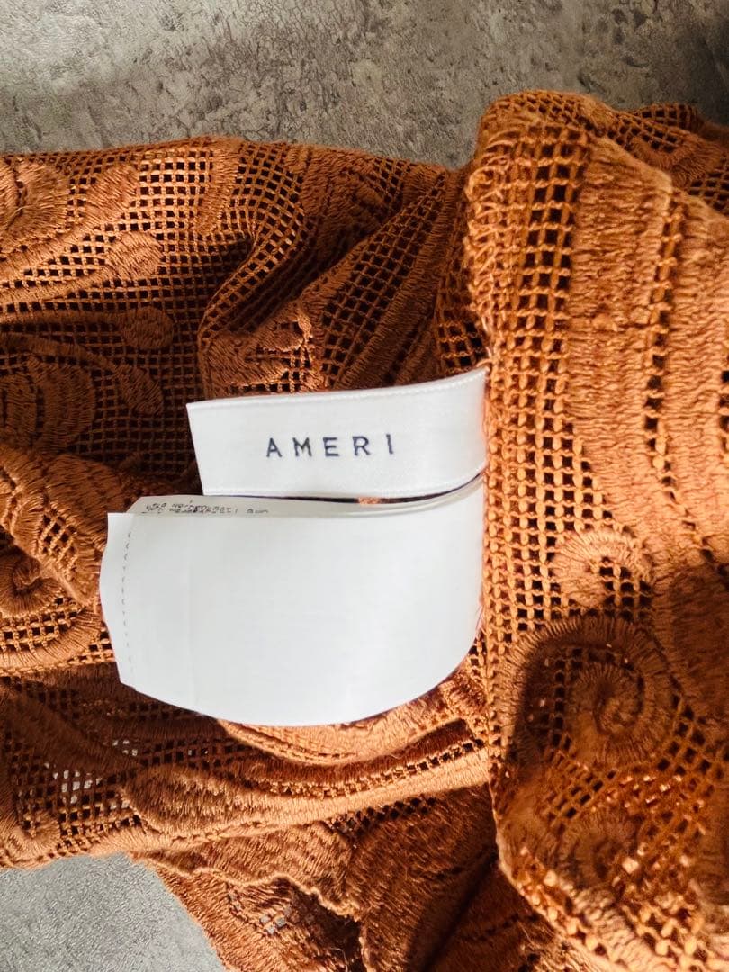 【美品】Ameri VINTAGE CHLOE V NECK ROMPERS S