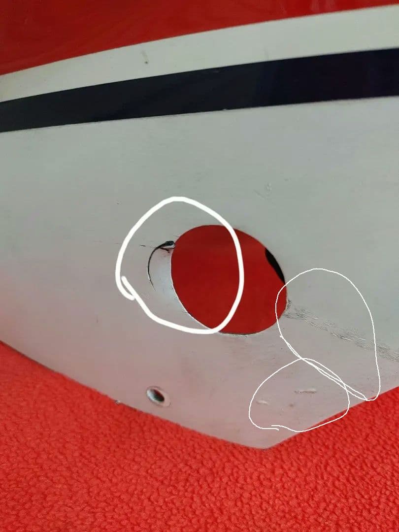 YAMAHA RZ250RR 純正フロントカウル