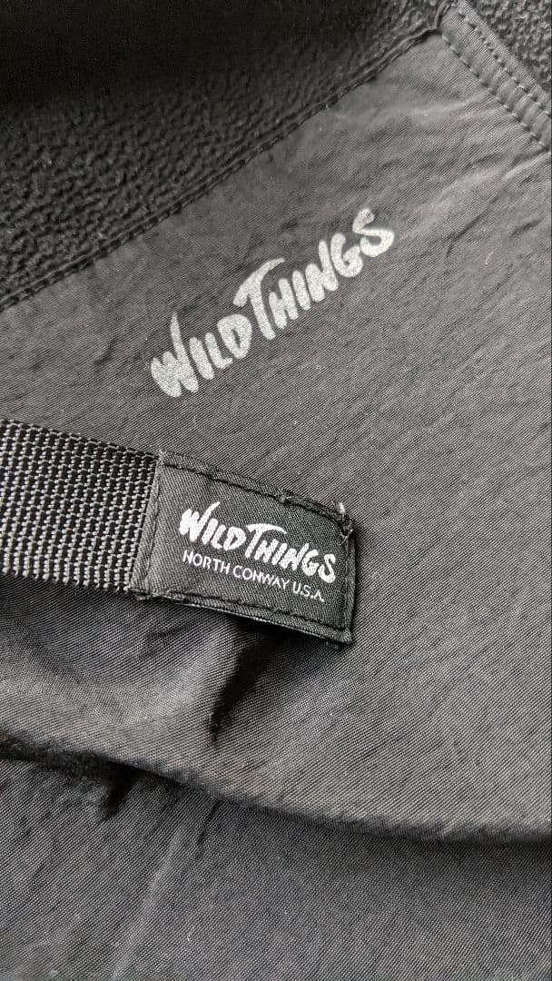WILD THINGS ワイルドシングス フリース パンツ 黒 ブラック