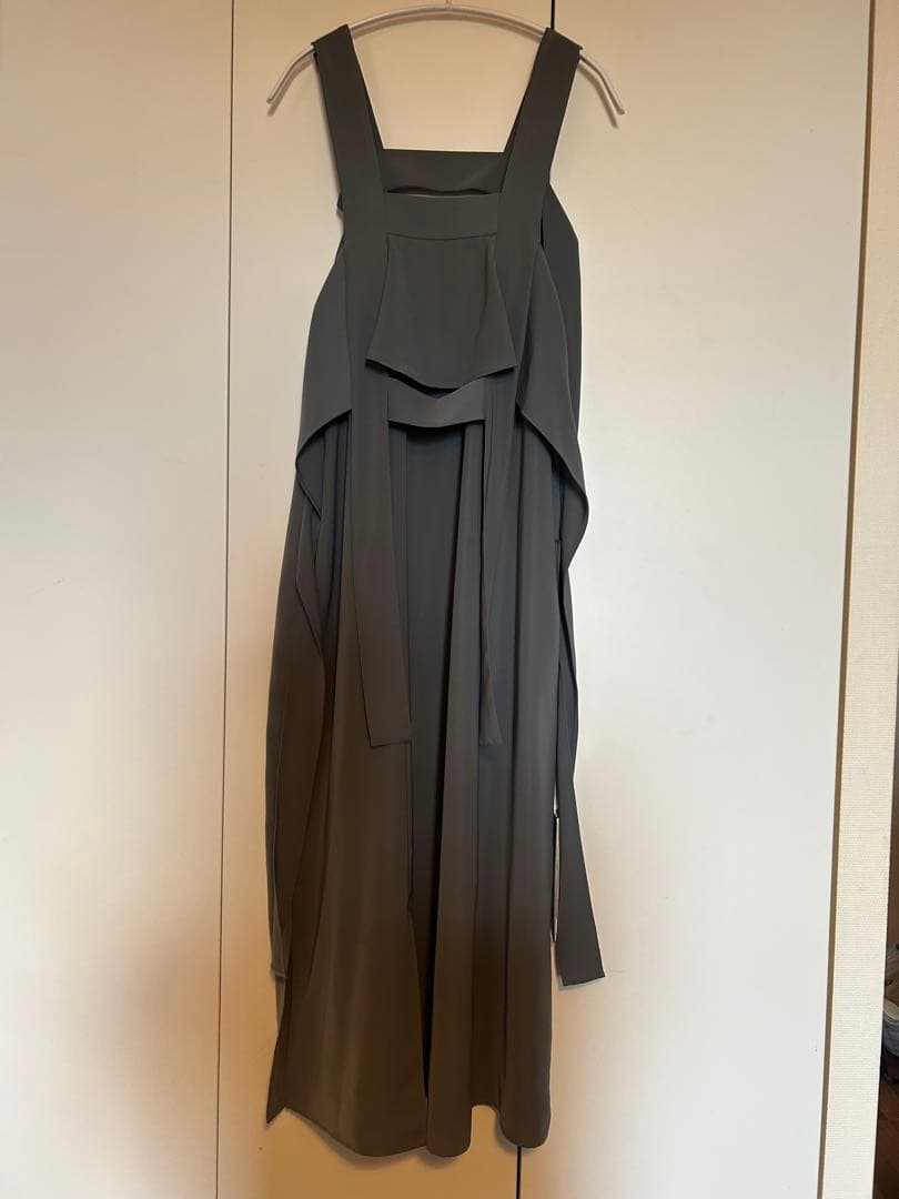 ENFÖLD グレー サロペットスカート 38