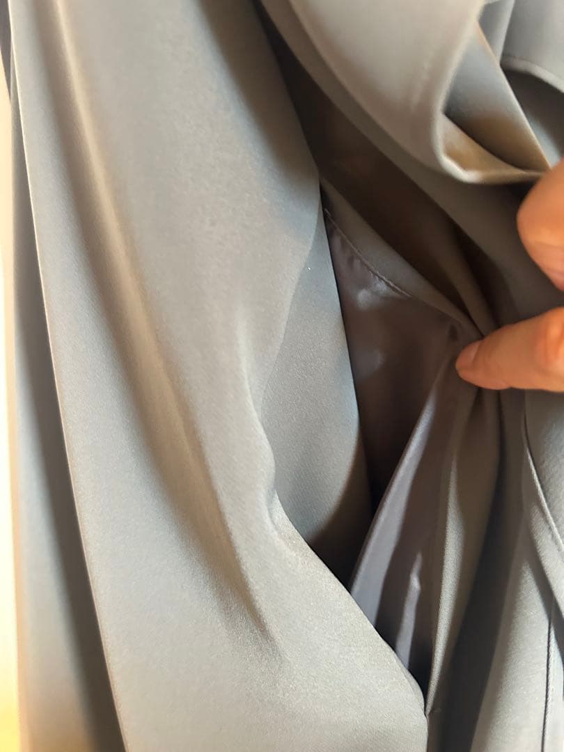 ENFÖLD グレー サロペットスカート 38