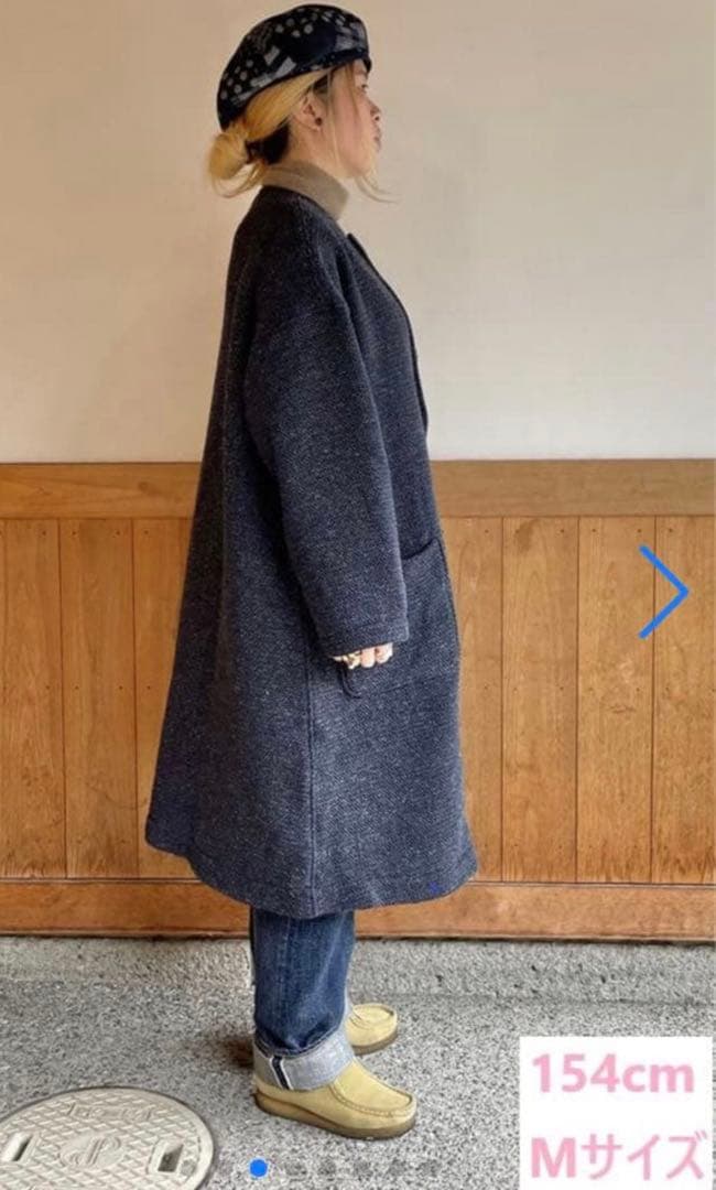 BlueTrick（ブルートリック） ダークブルー ロングコート