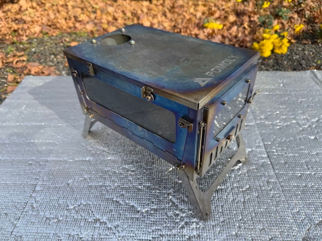 POMOLY T1 mini 3 チタンテントストーブ