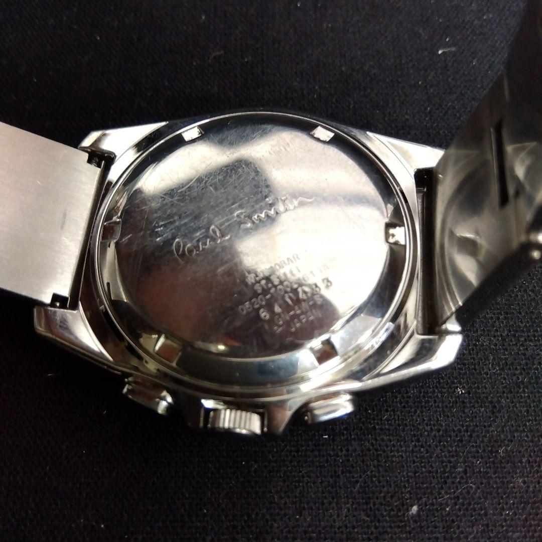 Paul Smith クロノグラフ 腕時計　シルバー