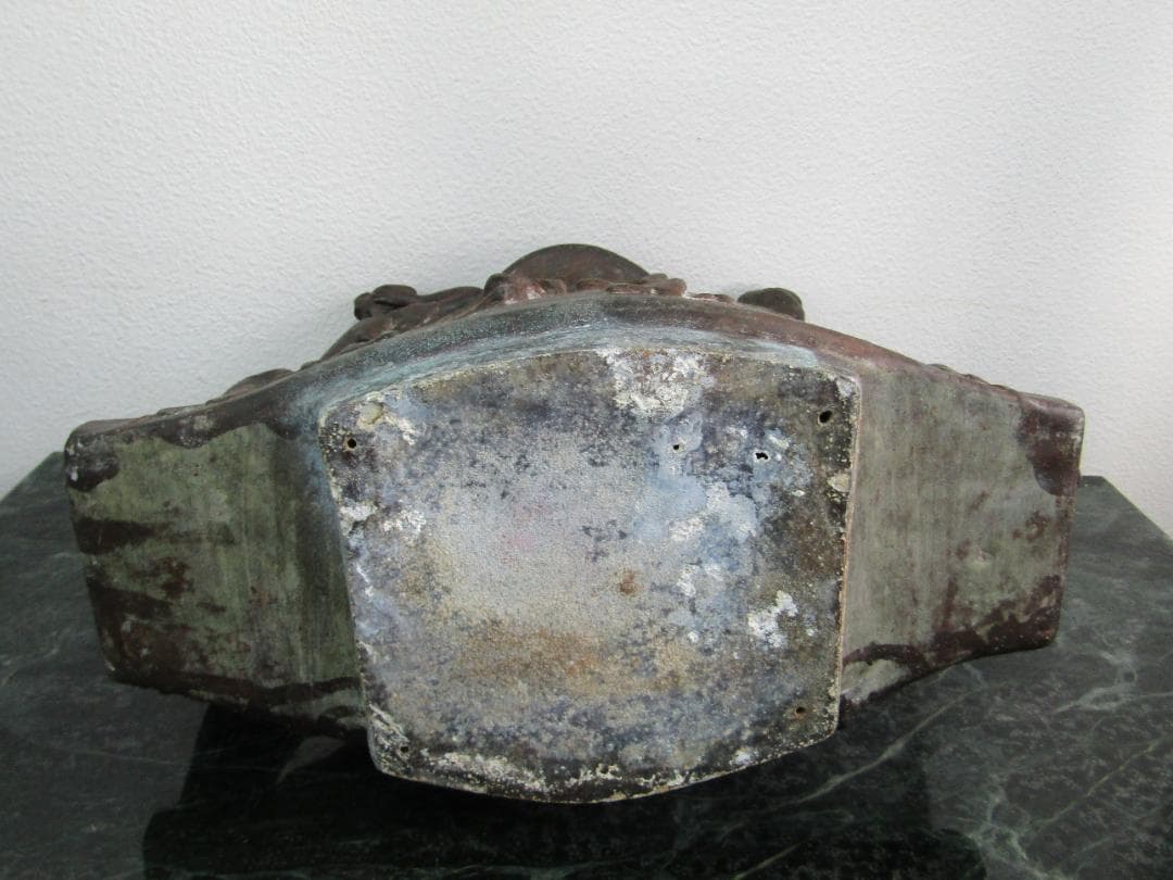 ヴィンテージ　銅製　花瓶　P. Philippi 装飾花瓶