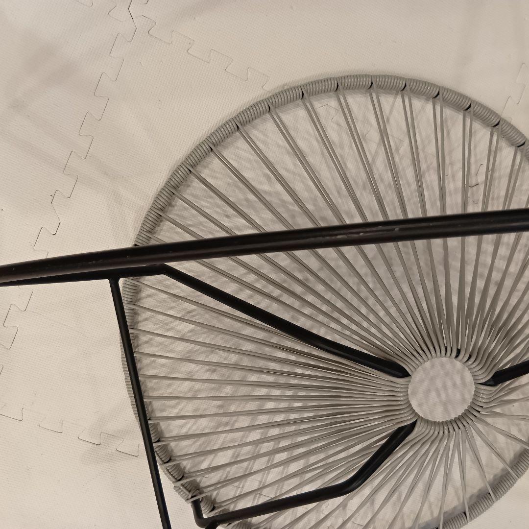 さる！！アカプルコ ロッキングチェア　グレー