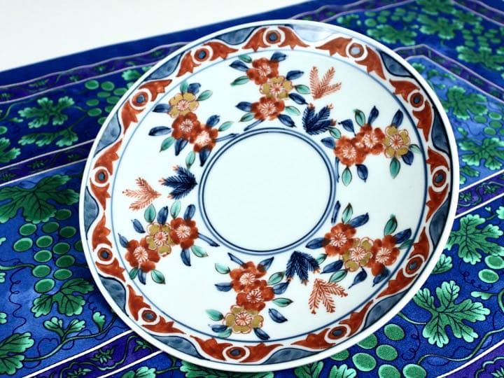 源右衛門 古伊万里 桜図 碗皿 カップ＆ソーサー かっ5客