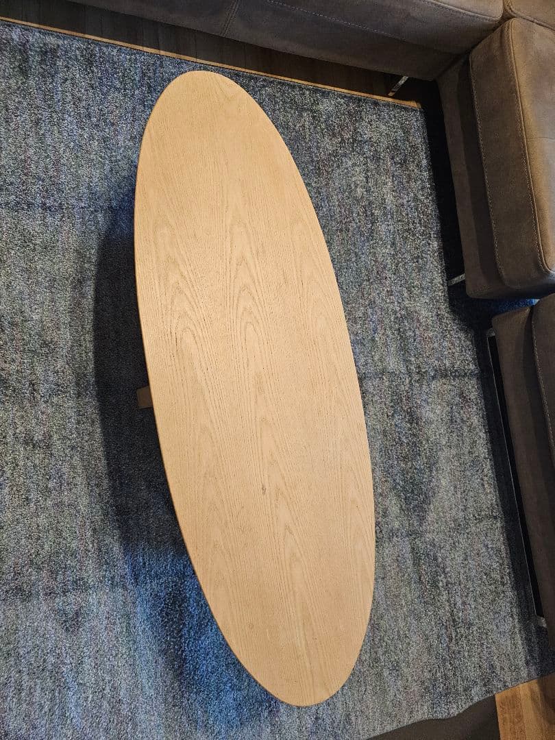 希少サーフボード・ナチュラルウッド センターテーブル
