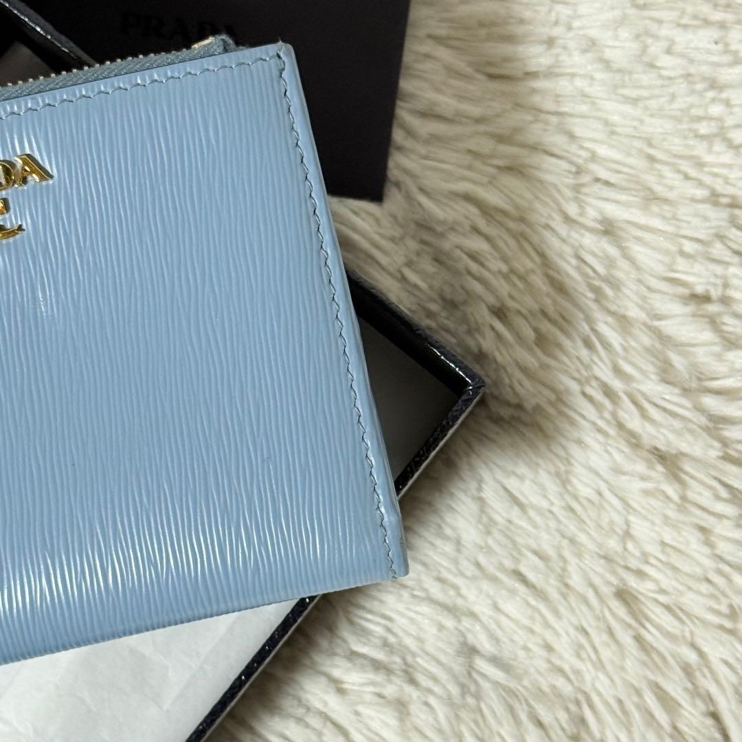 ⭐️新品未使用⭐️　PRADA　1ML024　二つ折り財布　レザーウォレット