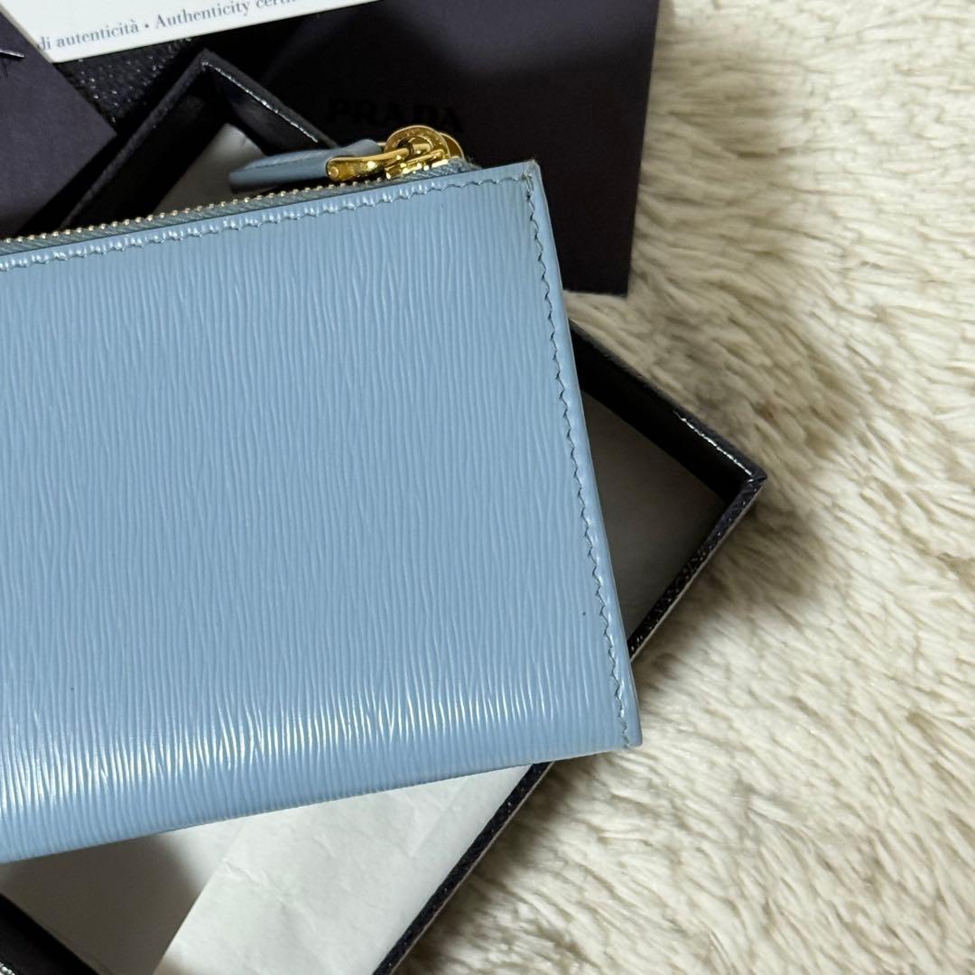 ⭐️新品未使用⭐️　PRADA　1ML024　二つ折り財布　レザーウォレット