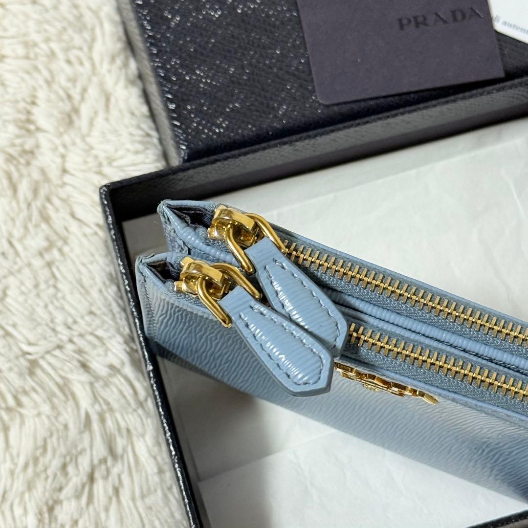 ⭐️新品未使用⭐️　PRADA　1ML024　二つ折り財布　レザーウォレット