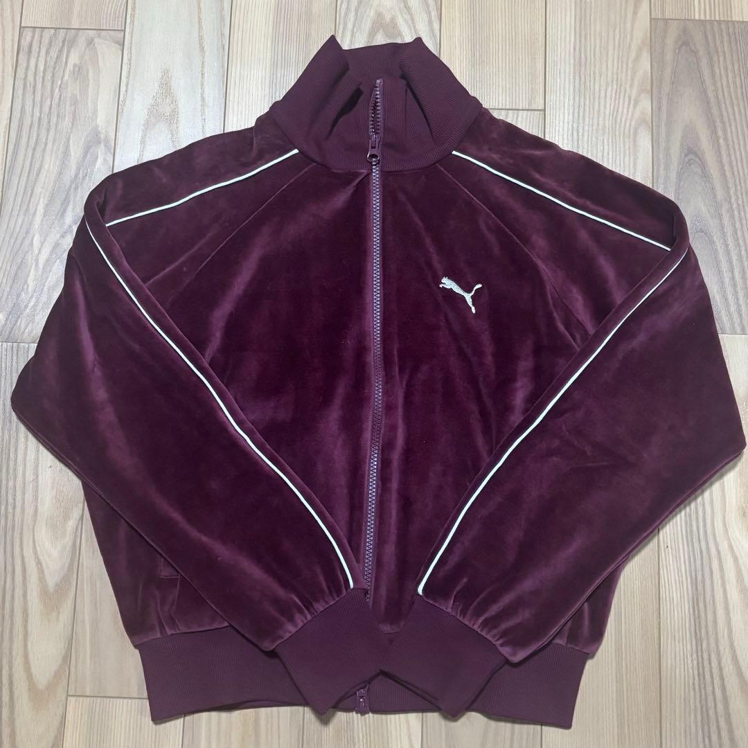 PUMA × FREAK'S STORE トラックジャケット　（ワイン）
