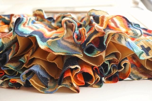 レア USA規格 アメリカ購入 ラルフローレン 手染め スカート ネイティブ柄