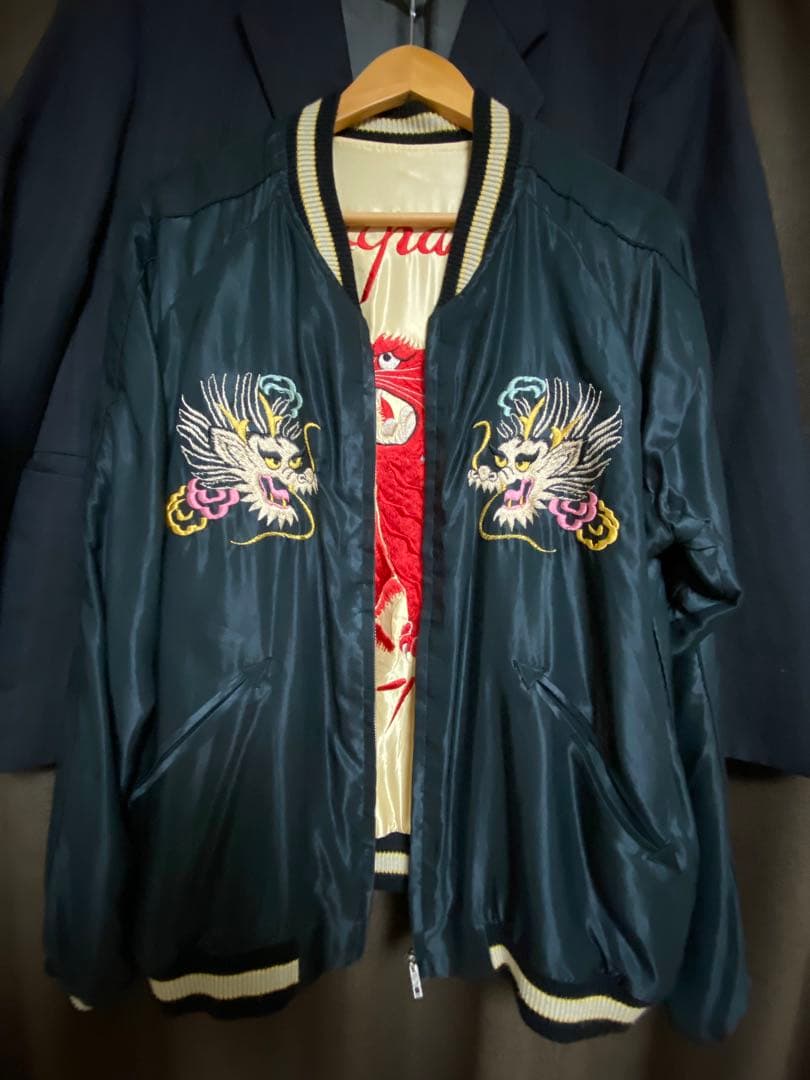 東洋エンタープライズ　スカジャン　赤虎