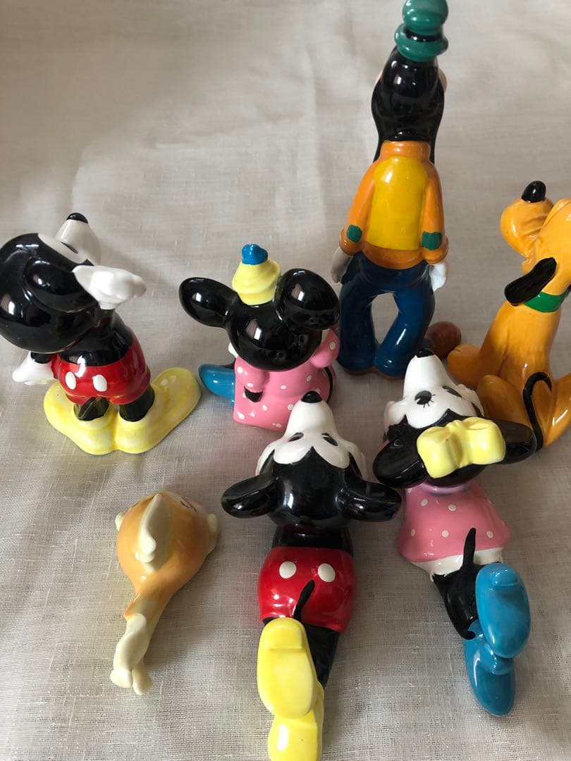 ディズニーキャラクター 陶器フィギュア 約20体セット