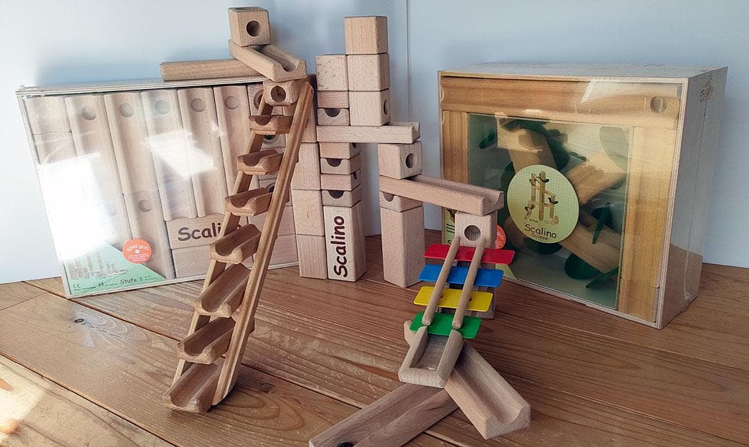 スカリーノ 滝 ＋フォレスト等セット2種【新品未開封】＋鉄琴セット【ほぼ新品】