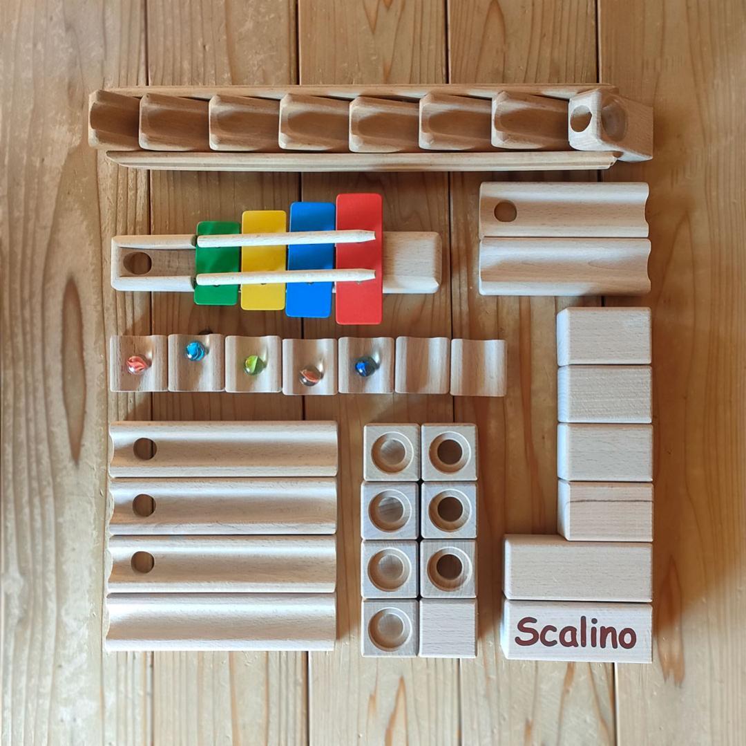 スカリーノ 滝 ＋フォレスト等セット2種【新品未開封】＋鉄琴セット【ほぼ新品】