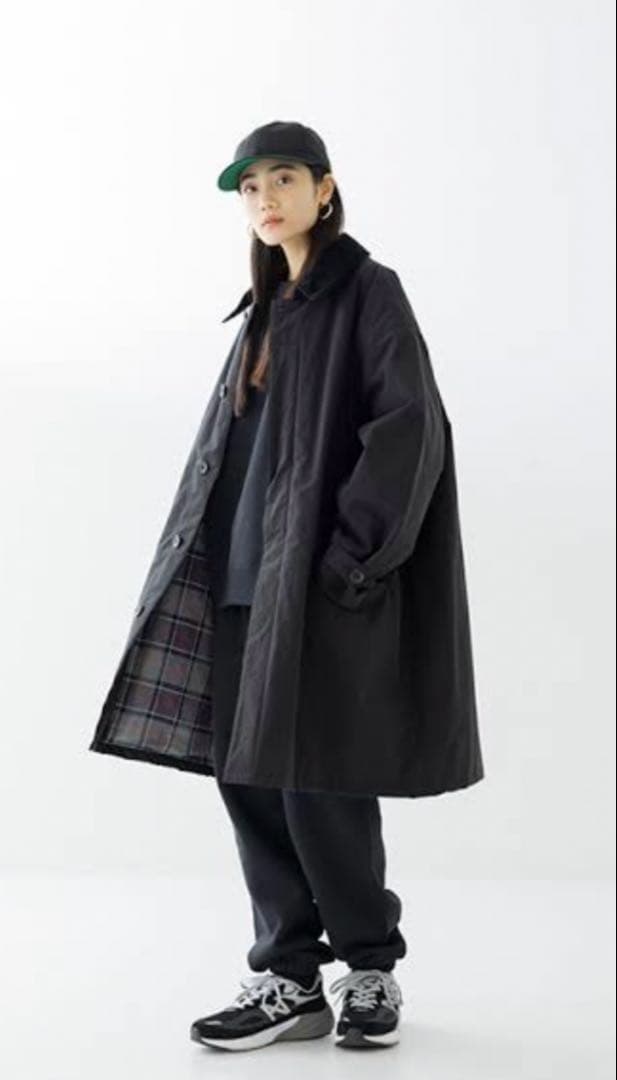 SEESEE Barbour 中綿3/4コート